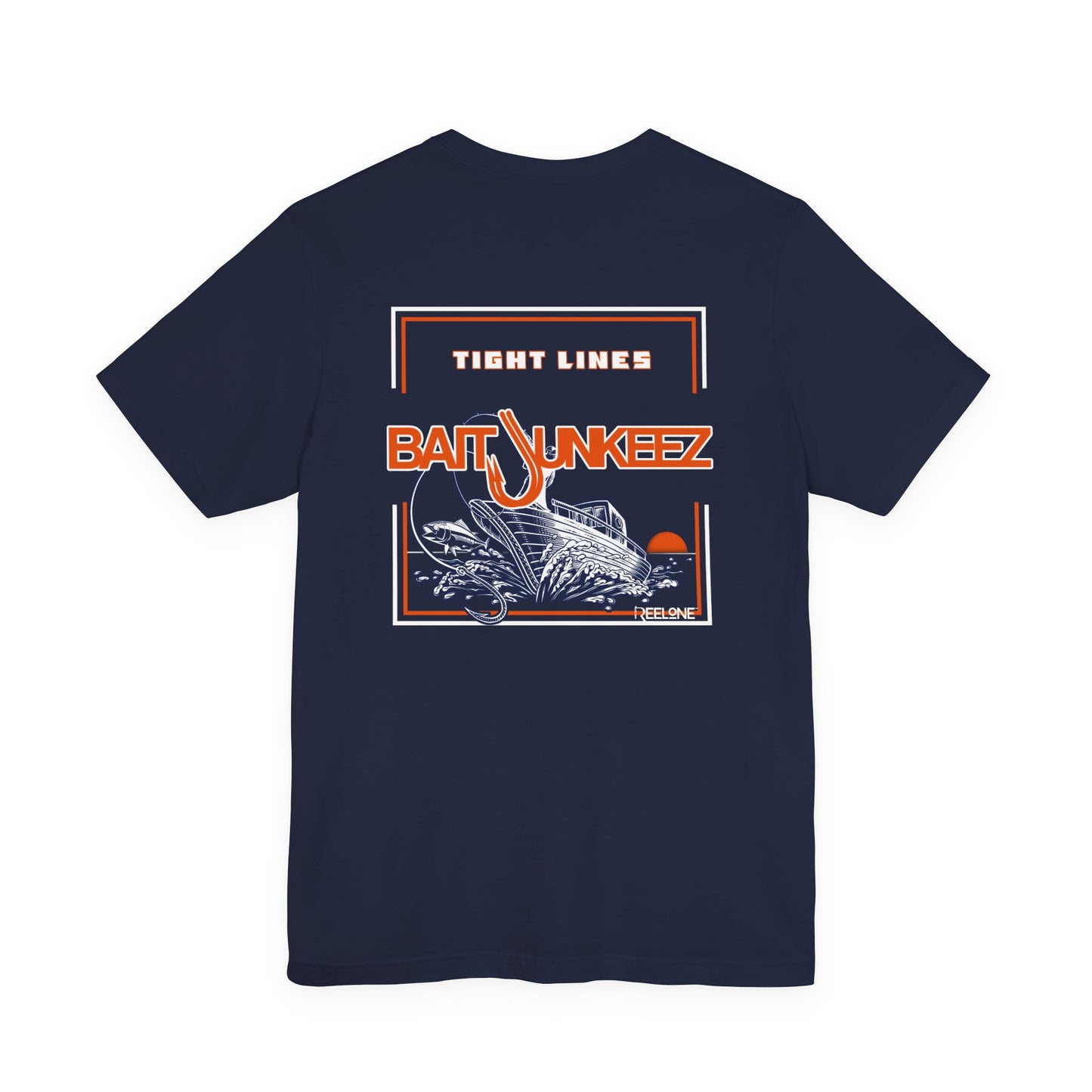 Bait Junkeez Tight Lines 26 Jersey Short Sleeve Tee