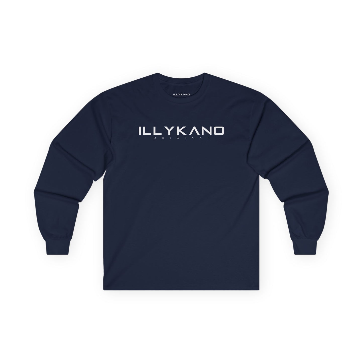 Illykano Original Long Sleeve Tee (White Text)
