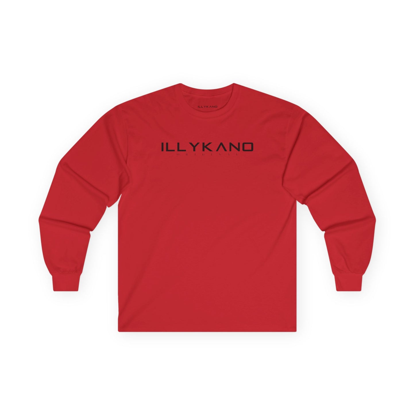 Illykano Original Long Sleeve Tee (Black Text)
