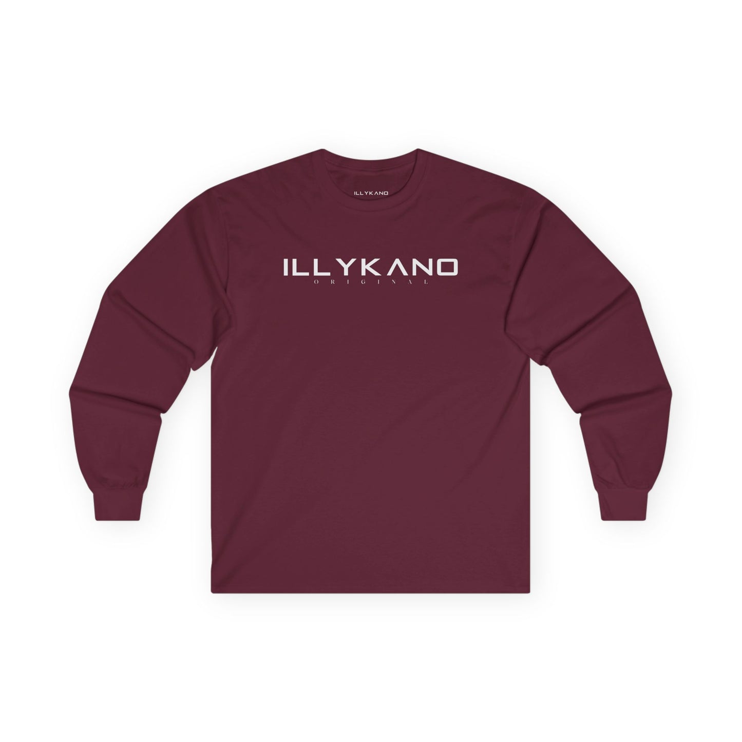 Illykano Original Long Sleeve Tee (White Text)