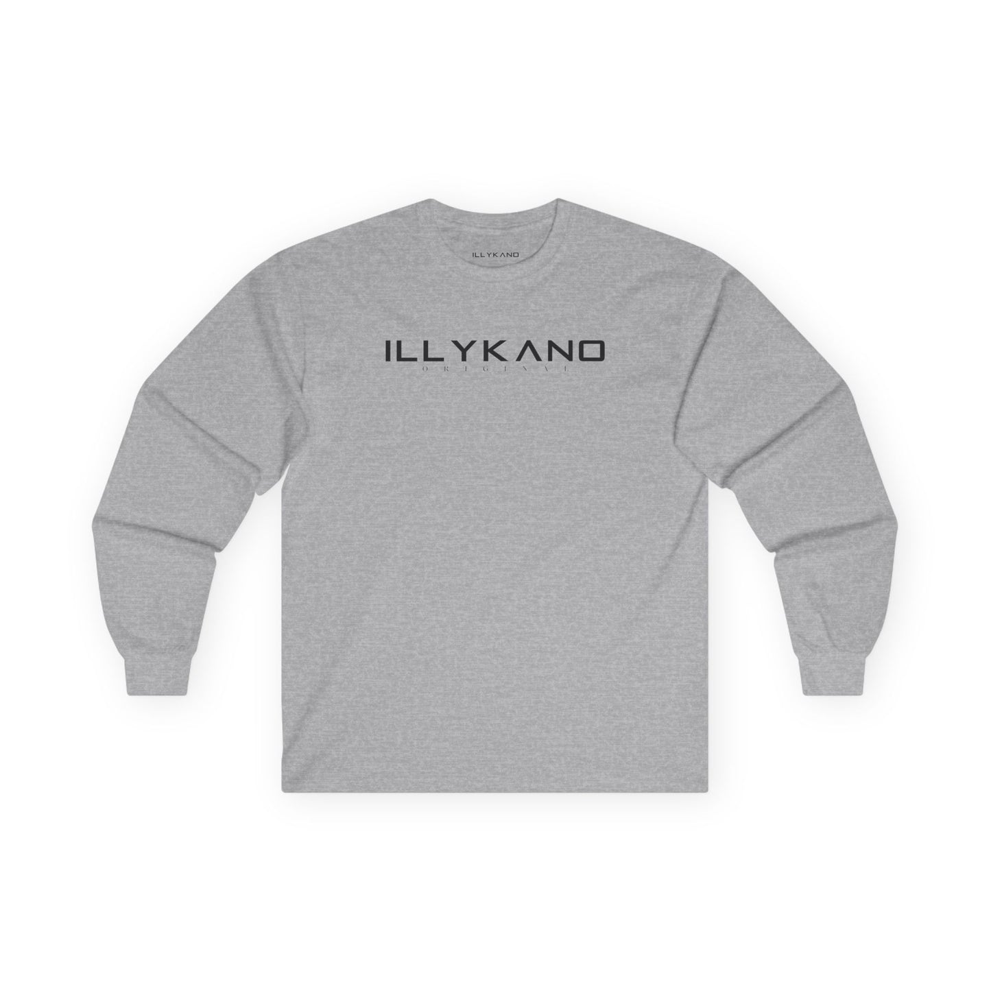 Illykano Original Long Sleeve Tee (Black Text)