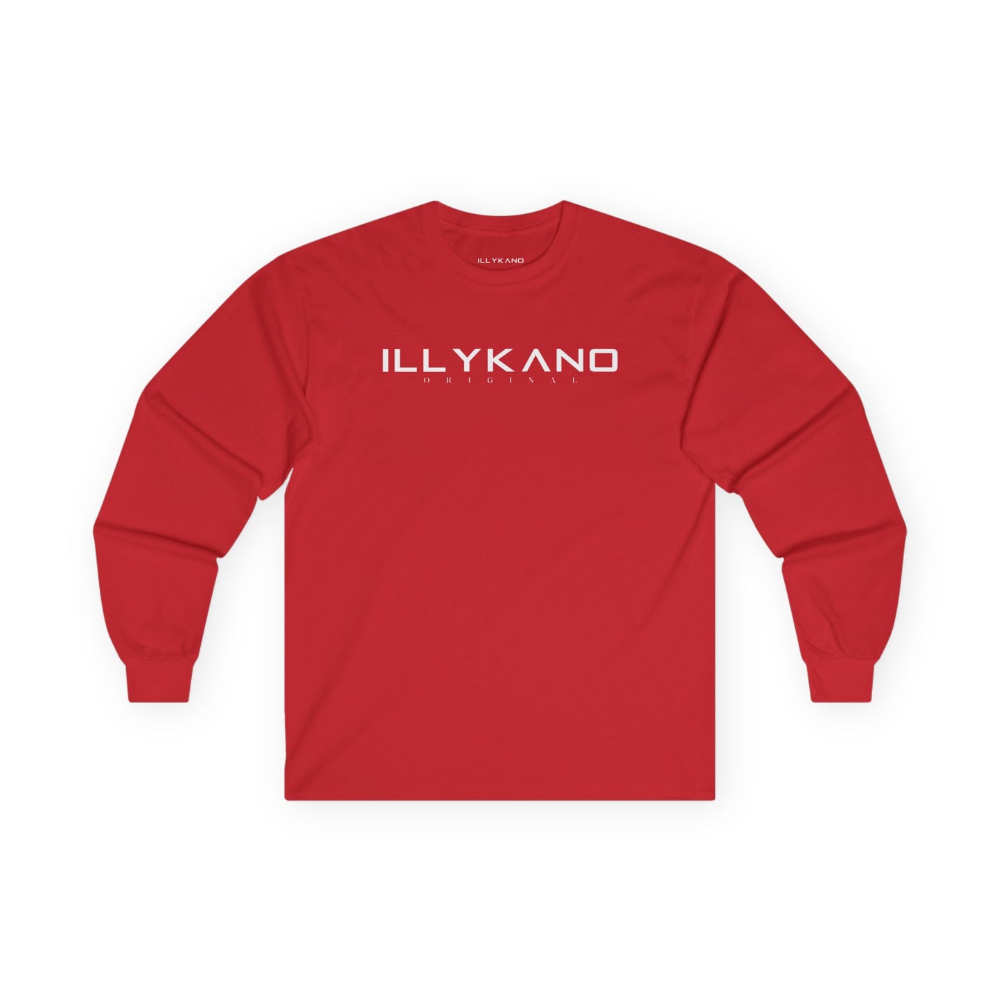 Illykano Original Long Sleeve Tee (White Text)
