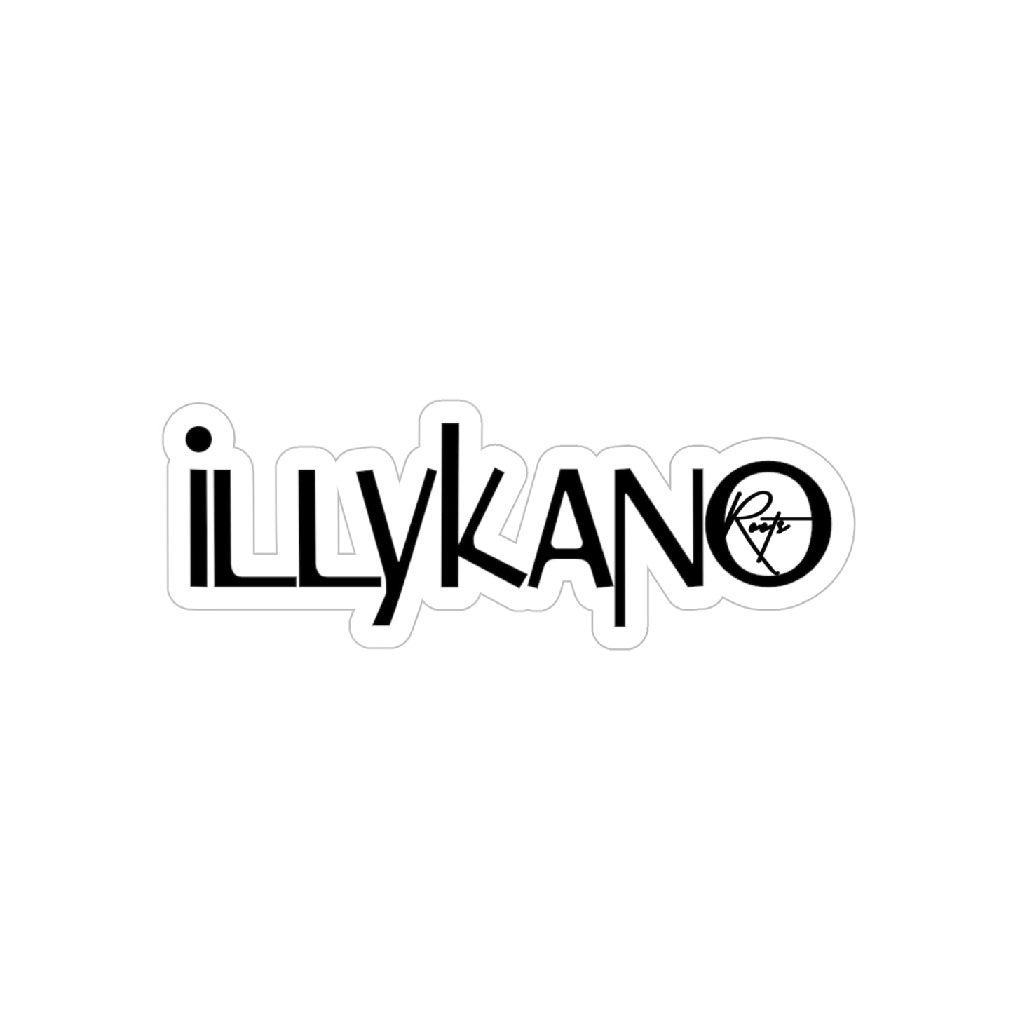 Illykano Roots Original Black Sticker